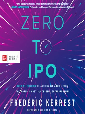 cover image of Zero to IPO